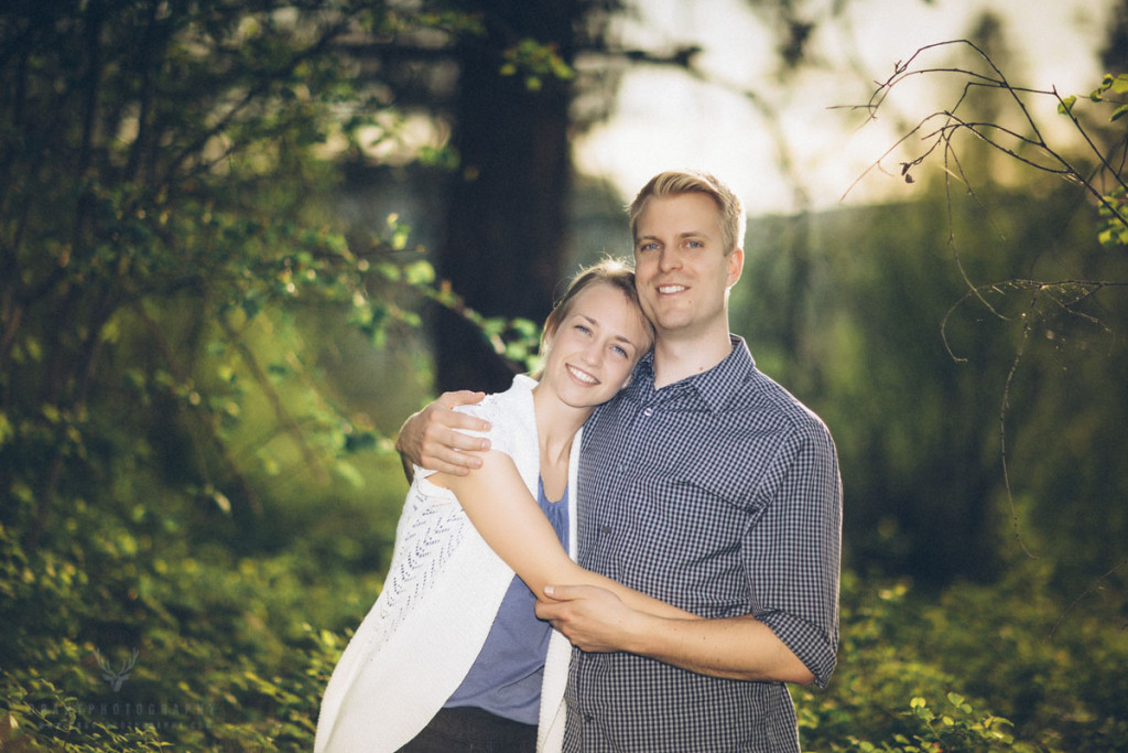 Some engagement photos done at Kal Provincial park by Photographer Draht Photography