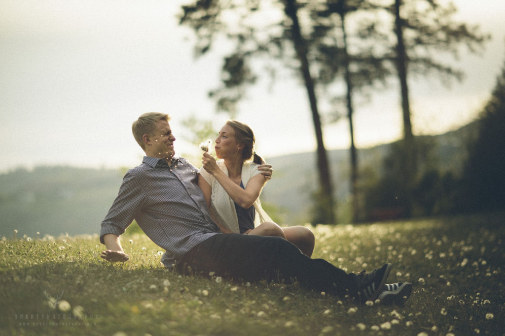 Some engagement photos done at Kal Provincial park by Photographer Draht Photography