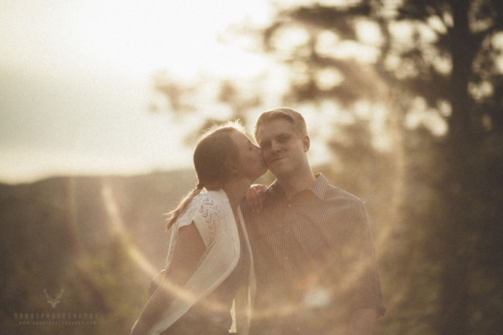 Some engagement photos done at Kal Provincial park by Photographer Draht Photography